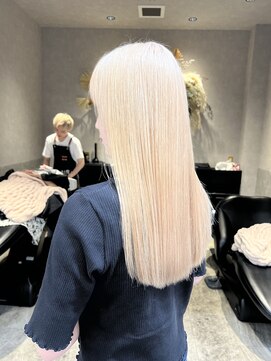 ロンドルピナス 小倉(Lond Lupinus) ブルーブラック/ワイドバング/美髪のススメ/外ハネボブ/北九州