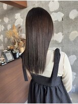 ソワ 四日市(soie)&nbsp;髪質改善ストレート×グレージュ