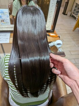 ネオリーブ ジューク 日吉店(Neolive JuQ) 日吉/綱島　チェリーブラウンミニウルフデジタルパーマ