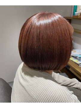 シー 東橋良店(She) 秋カラー艶ピンクベージュ30代、40代、50代