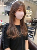 韓国ヘア　ロング　オルチャン