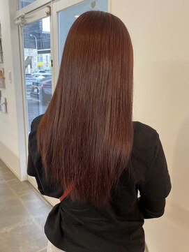 クララジャパン ナベシマ(CLALA JAPAN Nabeshima) 髪質改善カラー　艶カラー　ブラウンカラー　ミディアム