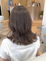 ザックジングウ 表参道(ZACC JINGU)&nbsp;グレーベージュ/レイヤーロング/髪質改善/くびレイヤー
