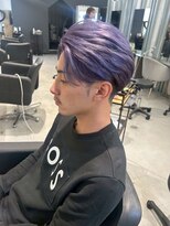 メンズサロン キング 心斎橋店(Men’s salon K!ng) ホワイトメッシュ/ツイスト/ツイスパ/パーマ/メンズ/眉毛/心斎橋