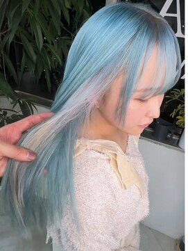 イエナ 渋谷(IENA) 小顔に見せるヘアエンドカラーダブルカラーココアベージュ