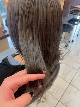 ルページ 千葉(lpage) 髪質改善/顔周りレイヤーカット/グレージュ[千葉/千葉駅]