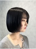 ROUIS 津田沼 レイヤーボブ/黒髪スタイル/ミニボブレイヤー