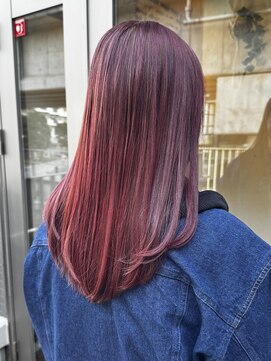 髪質改善ヘアエステサロン スロウ(SLOW by opsia) ブリーチ無し高発色グレイカラー