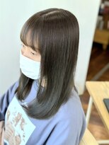 ミリ 国分寺(Mili)&nbsp;レディースカット&アッシュブラウンカラー
