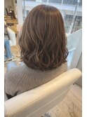 重めミディアムボブ