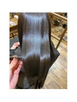 アメリ ココロ 南森町店(Ameri cocoro.) 【ブラウンベージュ/ミディアム/似合わせボブ】#Ameri