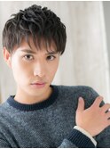 爽やかくせ毛風リクルート大人束感フェザーパーマZ草加