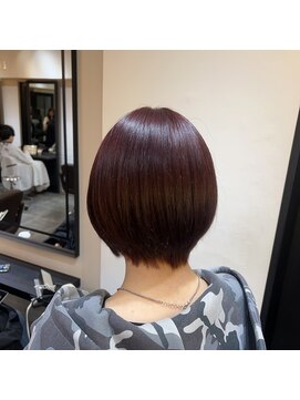 サロンドミルク 溝の口店(salon de MiLK) ピンクブラウンカラー