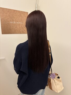 アシアト 名古屋 名駅店(. ...ashiato... .) . ...ワンカラーでできるチェリーピンク... .