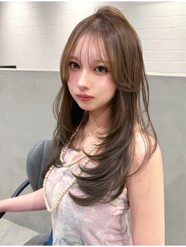 シェイト(ciate) レイヤーカット 透明感カラー 韓国ヘア@mayu_ciate