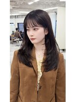 ガーランドウメダ(Garland umeda) チョコレートカラー、レイヤーカット 担当 垣内 7040