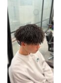 波巻きツイストスパイラルパーマ/メンズ/刈り上げ/眉毛/ツイスト