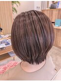 髪質改善プラチナカラー×イルミナアンバー