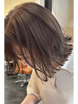 ニール 名古屋 伏見 丸の内(NEELU) 【RIE】1ブリーチで作るミルクティーベージュ