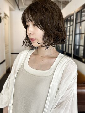 ラリカ(La Rica) 大人ボブ 大人ショート 40代 50代 大人パーマ 大人ボブ