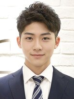 銀座マツナガ 浅草店 束感アップバング×爽やかカジュアルショート×骨格補正カット