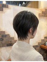 ヘアメイク フレンシア(hair make flencia)&nbsp;すっきり襟足のショートウルフ【390スタイル】