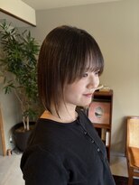点 河原町&nbsp;中村　切りっぱなしボブ