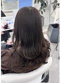 ショコラグレージュレイヤーカット