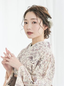 シャルメ 三宮店(CHARMER) 卒業式ヘア☆ふわふわルーズシニヨン