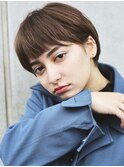 【ANDREY 宮村】タイトショート×アッシュベージュ