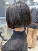 ミニマムボブ、前下がりボブ、シルキーボブ