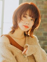 カラーサロンビスカリア 相模原エリア 淵野辺駅店(Color salon Biscaria)&nbsp;ウルフ☆ヘルシーレイヤー☆大人かわいい[淵野辺/淵野辺駅]