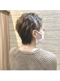 大人ショート<ハンサムショート・ツーブロック女子>