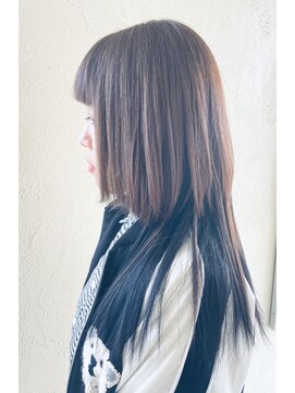 キャパジャストヘアー(CAPA just hair) 個性派セミロングウルフスタイル