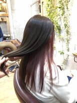 ロダット 横浜(LODAT by little)&nbsp;インナーカラー×ピンクブラウン【LODAT横浜】