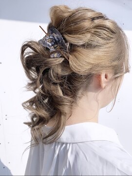 シャルヘアーデザイン(Shall hair design) ポニーテールアレンジ