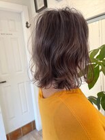 アデプト 綾瀬店(adept)&nbsp;グレージュブラウン/白髪ぼかしハイライト【綾瀬/北千住/亀有】