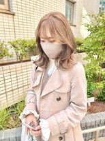 ラッズプラスエイチ(Lads+h)&nbsp;1ブリーチ　ミルクティーベージュ