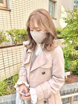 ラッズプラスエイチ(Lads+h) 1ブリーチ ミルクティーベージュ