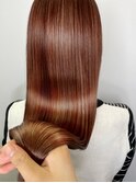 大人かわいいエギョモリ ミルクティーブラウン ひし形シルエット