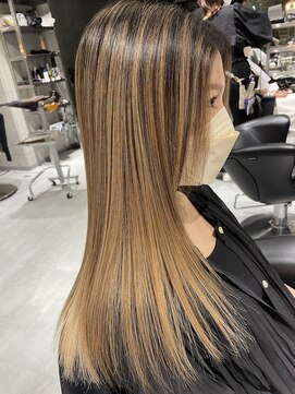 ジンジャー(GINGER) 新髪質改善×トリートメント×ブリーチ×艶髪×デザインカラー