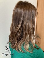 コパン(Copain)&nbsp;【Copain】インナーがチラッとシフォンベージュ