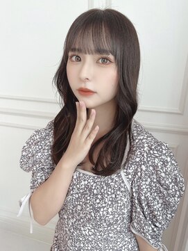 ランド 原宿表参道(LAND) 大人かわいい☆ナチュラルベージュカラー☆シースルーバングも◎