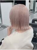 886ピンクラベンダー寒色系カラーパールグレーボーイッシュ女子