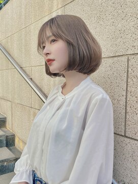 レーヴバイロンド 仙台(Reve by Lond) ボブ 似合わせカット 美髪 切りっぱなしボブ