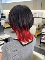 シック 大宮西口(CHIC) インナーツートンウルフ★レッド