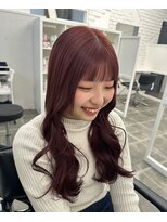 リアン バイ キートス(Lien by kiitos)&nbsp;暖色カラー/ブリーチなしダブルカラー/ピンクラベンダー