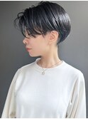【morio池袋】大人可愛い黒髪前下がりショート♪