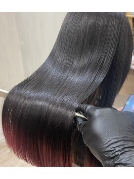 ヘアーサロン オリガミ(Origami) 髪質改善METEOカラー×裾カラー