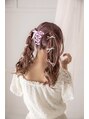 シャルメ 池袋(CHARMER) リボンいっぱいのレースアップヘアセット♪